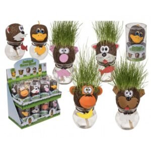 ANIMAL TETE EN HERBE