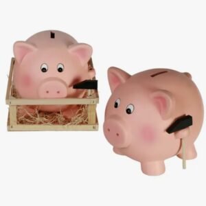 TIRELIRE COCHON AVEC MARTEAU