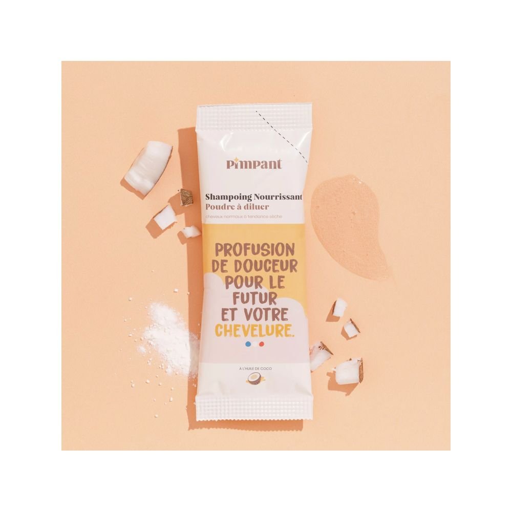 RECHARGE SHAMPOING (POUDRE A DILUER) - CHEVEUX NORMAUX A SECS