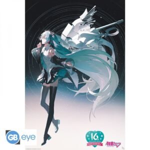 MAXI POSTER - HATSUNE MIKU - 16ème anniversaire