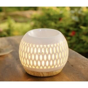 BRÛLE PARFUM CERAMIQUE TREILLIS