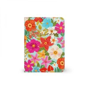 PORTE PASSEPORT FLOWERS - RFID