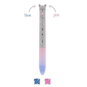 STYLO 2 COULEURS CHAT - LEGAMI