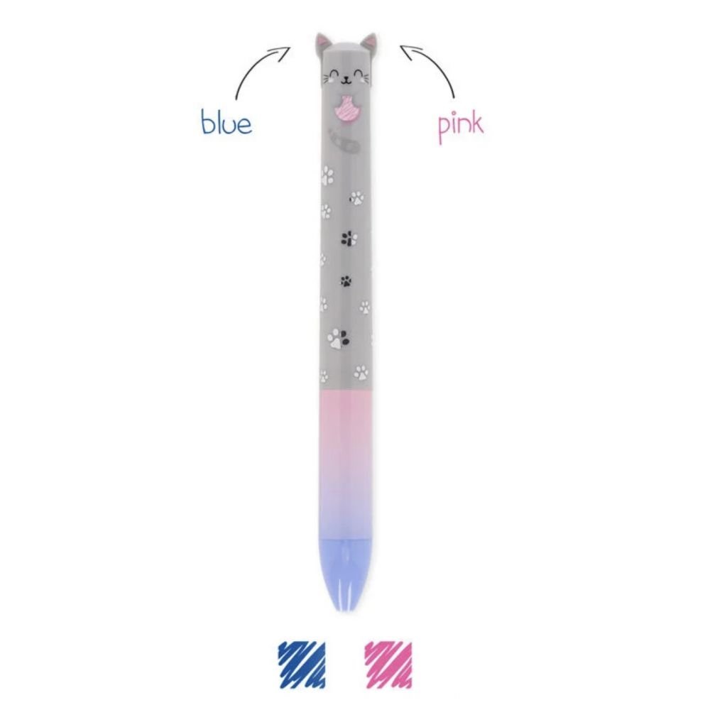 STYLO 2 COULEURS CHAT - LEGAMI