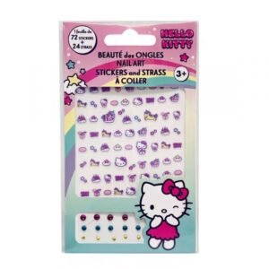 Stickers/strass ongles - Hello Kitty