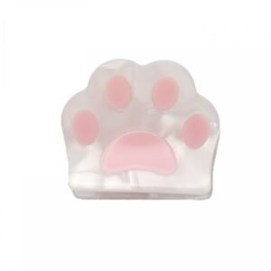 Mini pince CHEVEUX Patte de chat blanche