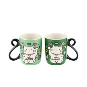 Set 2 mini HOUBA Chat bonheur