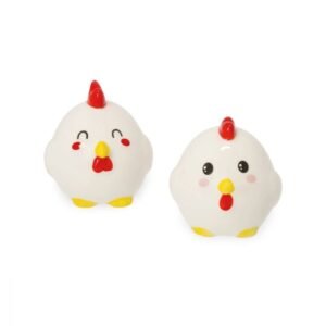 SALIERE ET POIVRIERE POULE