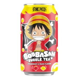 LUFFY BUBBLE TEA - PECHE ET FRAISE 320ML