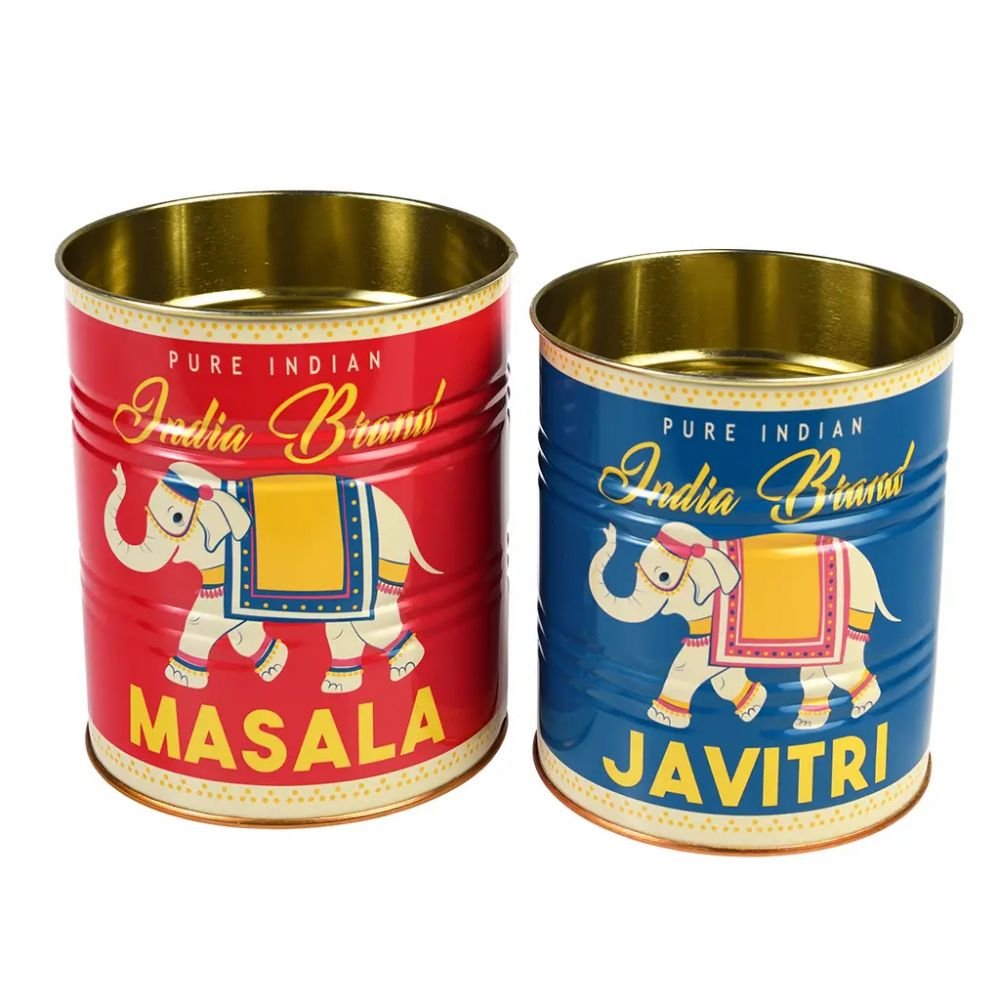2 BoItes MOYENNES Masala et Javitri
