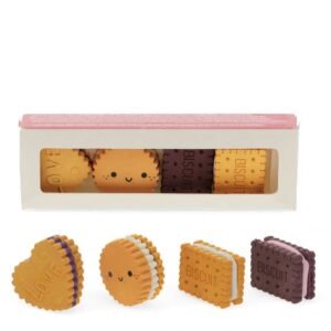 Gommes (lot de 4) - Biscuits