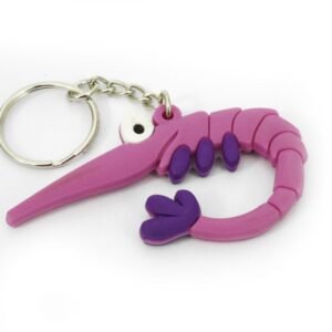 PORTE CLES 3D - Crevette