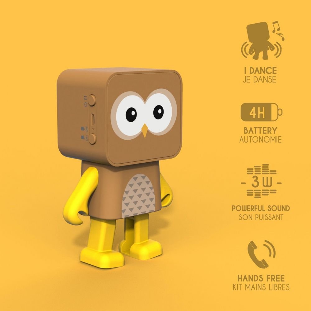 ENCEINTE HIBOU - DANCING ANIMAUX – Image 2