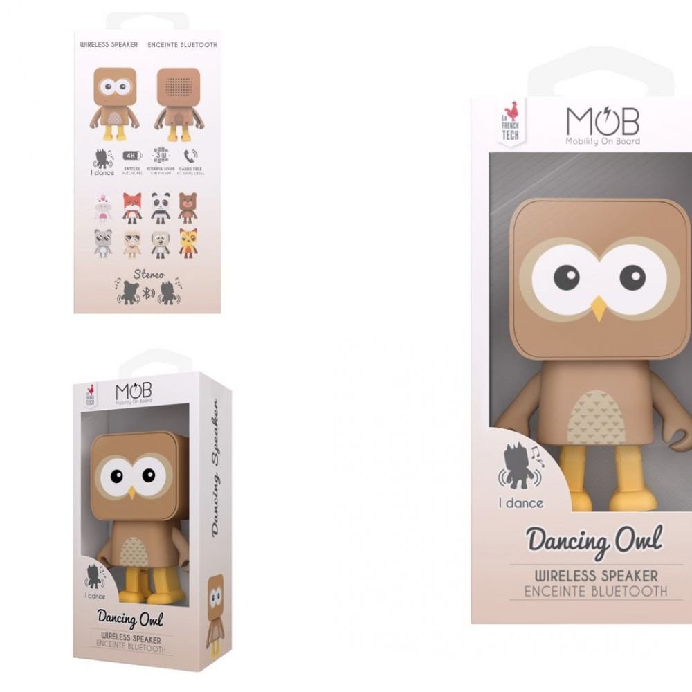 ENCEINTE HIBOU - DANCING ANIMAUX – Image 4