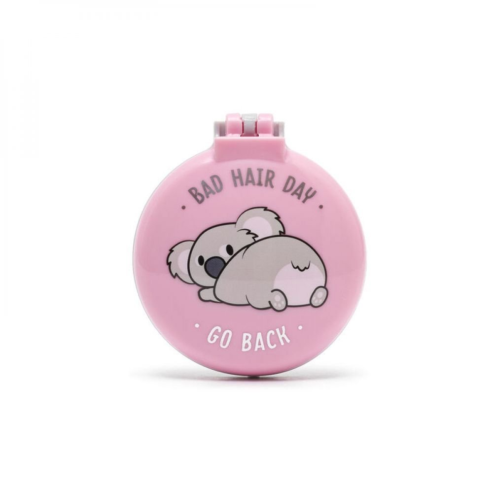 BROSSE PLIANTE AVEC MIROIR - KOALA