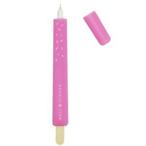STYLO ENCRE GEL GLACE ROSE