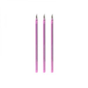 3 RECHARG.VIOLET STYLO À ENCRE GEL EFFACABLE