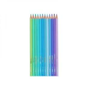 SET DE 12 CRAYONS DE COULEUR OCEAN