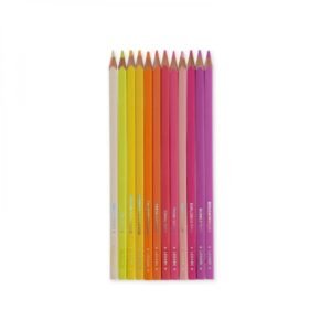 SET DE 12 CRAYONS DE COULEUR SUNSET