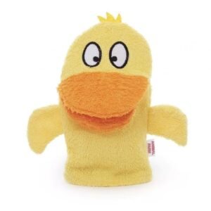 GANT DE TOILETTE CANARD 100% COTON