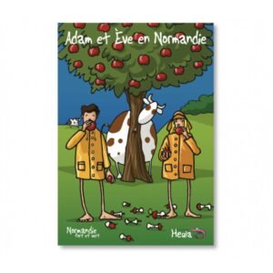 CARTE POSTALE - ADAM ET ÈVE