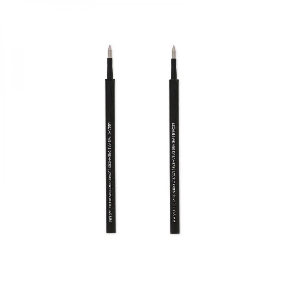 2 RECHARGES NOIR STYLO LOVELY FRIENDS
