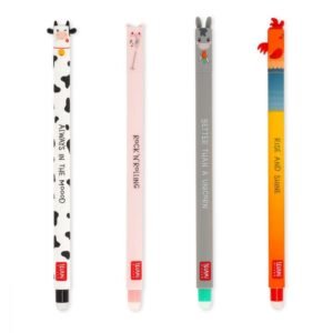 SET DE 4 STYLOS EFFACABLE - LA FERME