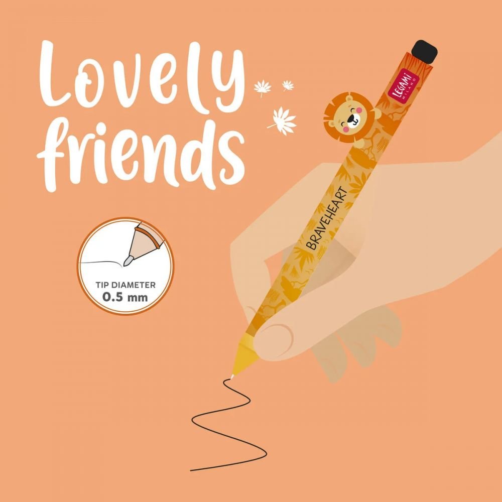 STYLO LION ENCRE GEL LOVELY FRIENDS - LEGAMI – Image 3