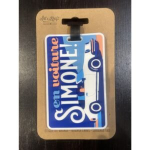 ETIQUETTE BAGAGE - EN VOITURE SIMONE