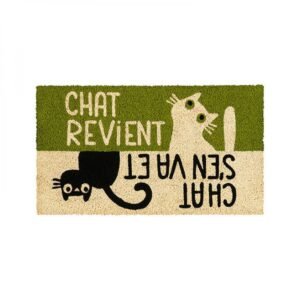 PAILLASSON CHAT S’EN VA - COCO/PVC