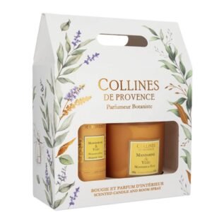 Coffret Mandarine & Yuzu Bougie 180g & Parfum d'intérieur