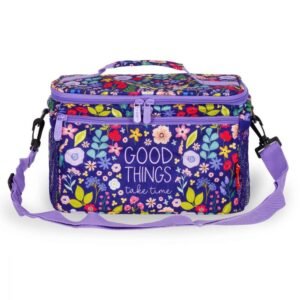 SAC A REPAS FLEURS ISOTHERME 7.7L