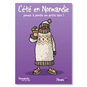 CARTE POSTALE - PETITE LAINE