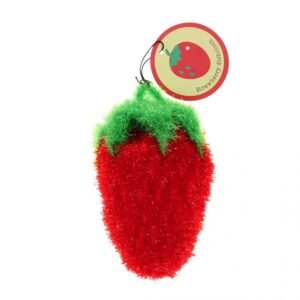 EPONGE FRAISE grattoir non-abrasif