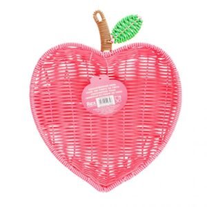 Panier à fruits tressé - Fraise