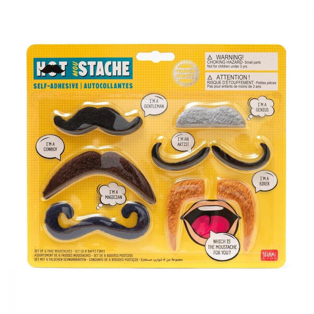 6 FAUSSES MOUSTACHES – Image 2