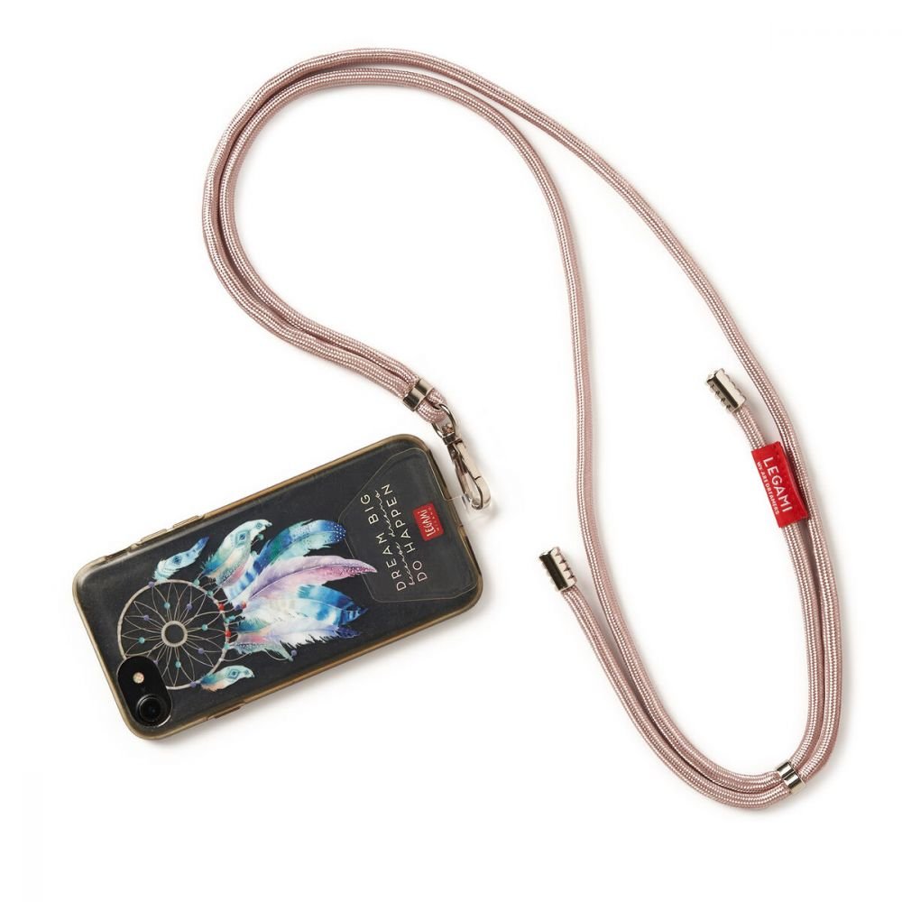 CORDON PORTE-TÉLÉPH. PORTABLE - ALWAYS TOGETHER - ROSE GOLD