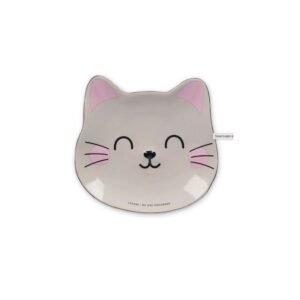 ASSIETTE EN CÉRAMIQUE PORTE BIJOUX CHAT