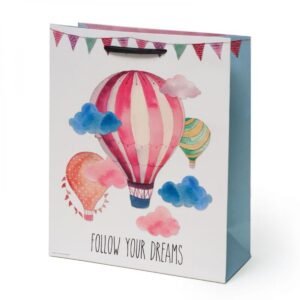 SAC CADEAU - L - MONGOLFIERE