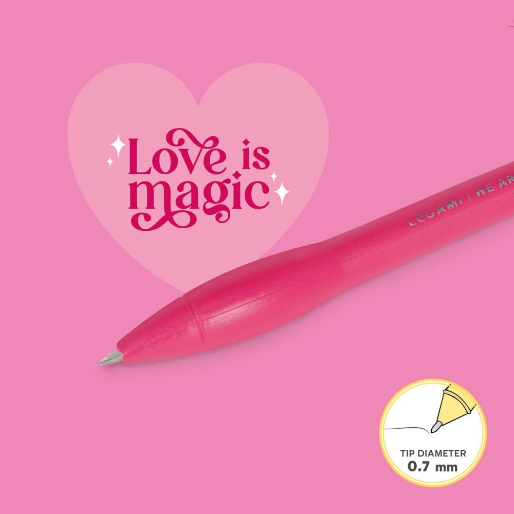 STYLO A BILLE LUMINEUX - COEUR – Image 3