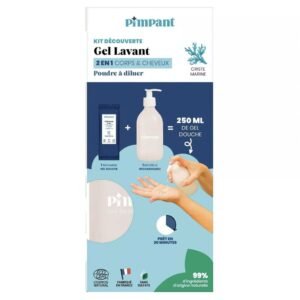 KIT GEL DOUCHE CRISTE MARINE - BOUTEILLE + RECHARGE