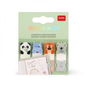 MARQUE-PAGE ADHÉSIFS - ANIMAUX MIGNONS