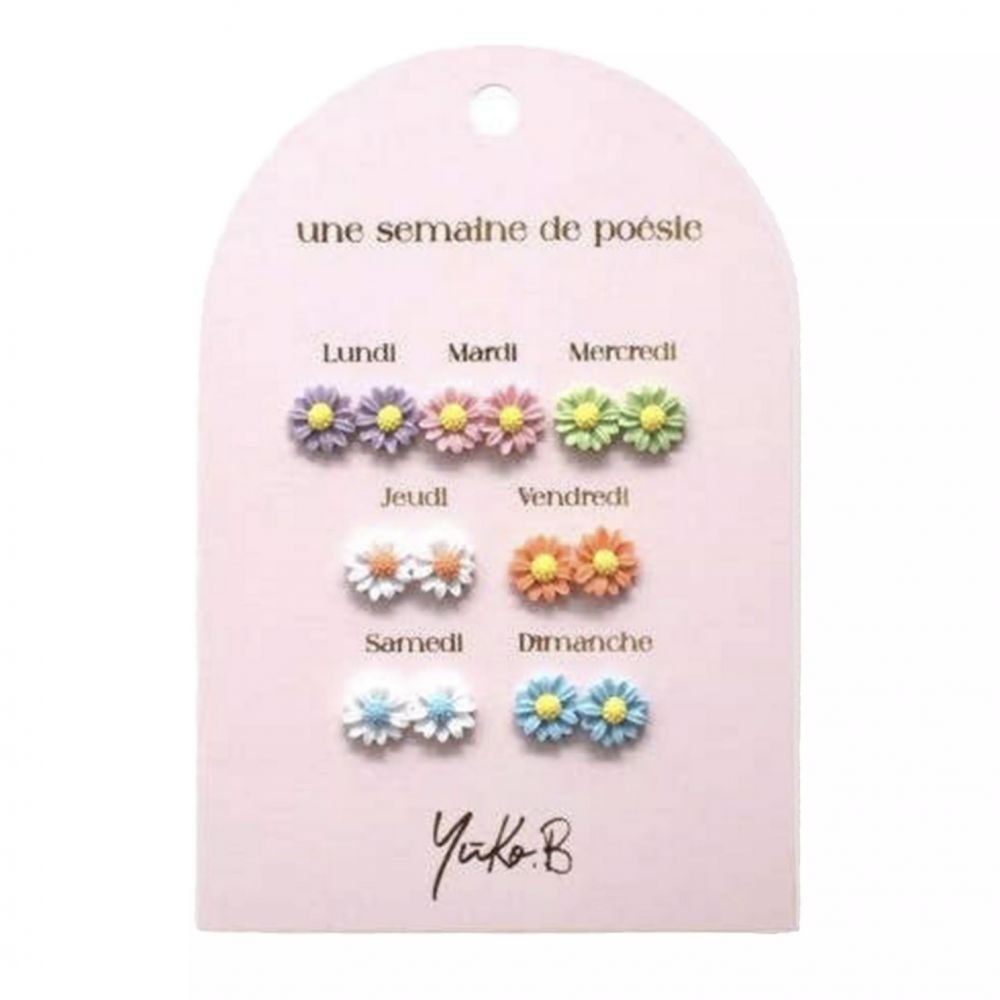 BOUCLES D'OREILLES - UNE SEMAINE DE POÉSIE