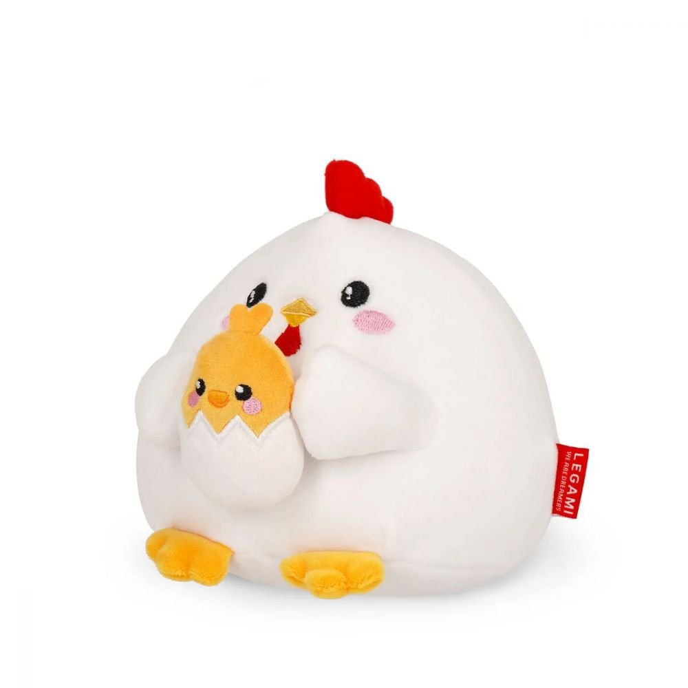 MINI PELUCHE POULE - SUPER SOFT - LEGAMI – Image 2