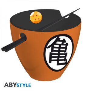 DRAGON BALL - Bol à ramen avec baguettes - "Symboles Goku"