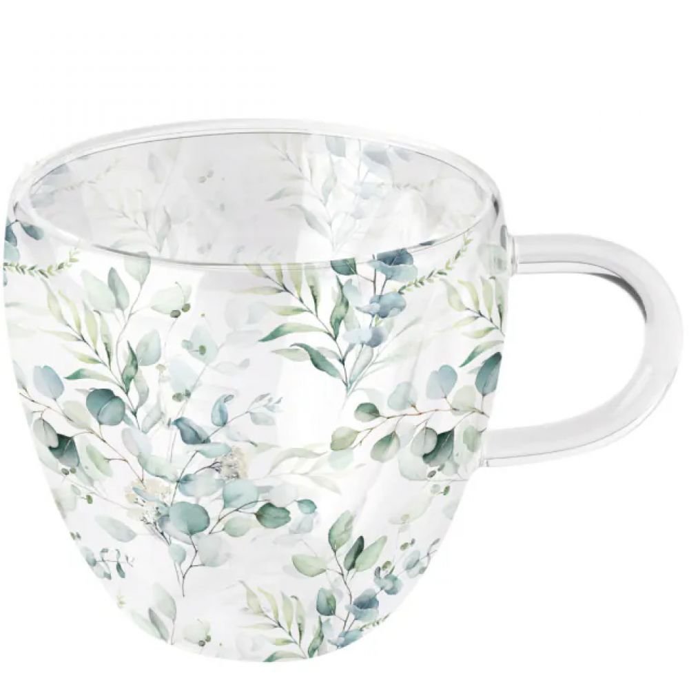 TASSE DOUBLE PAROI - EUCALYPTUS