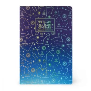 CAHIER A5 PAGES BLANCHES - ETOILES