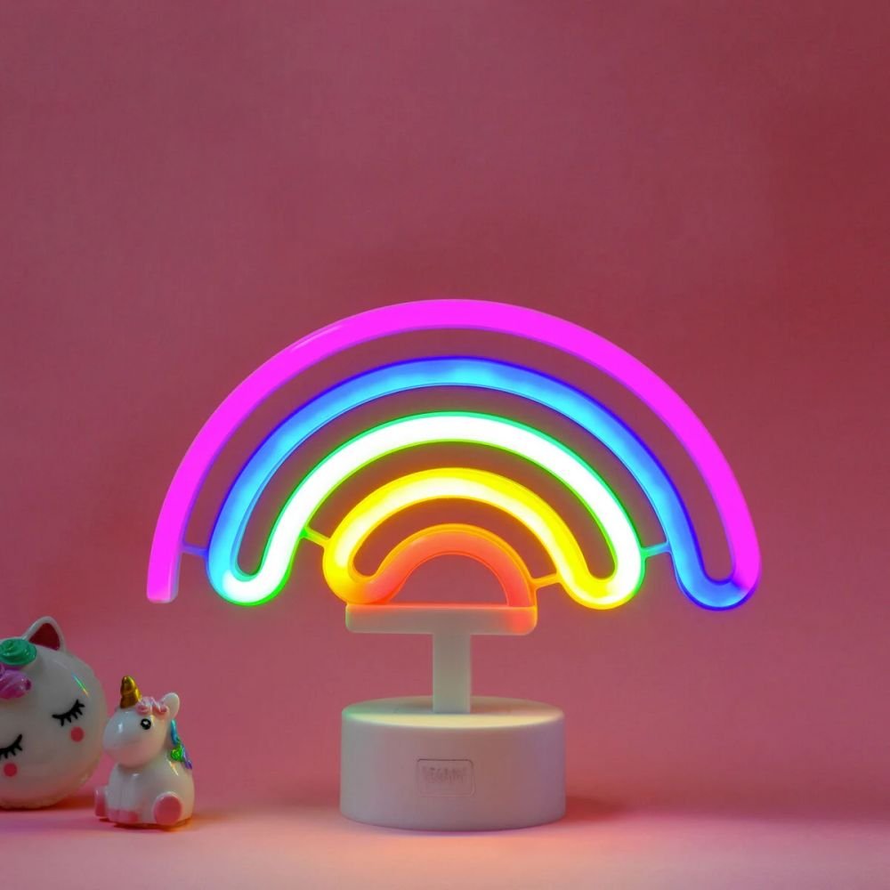 LAMPE LED ARC EN CIEL EFFET NEON