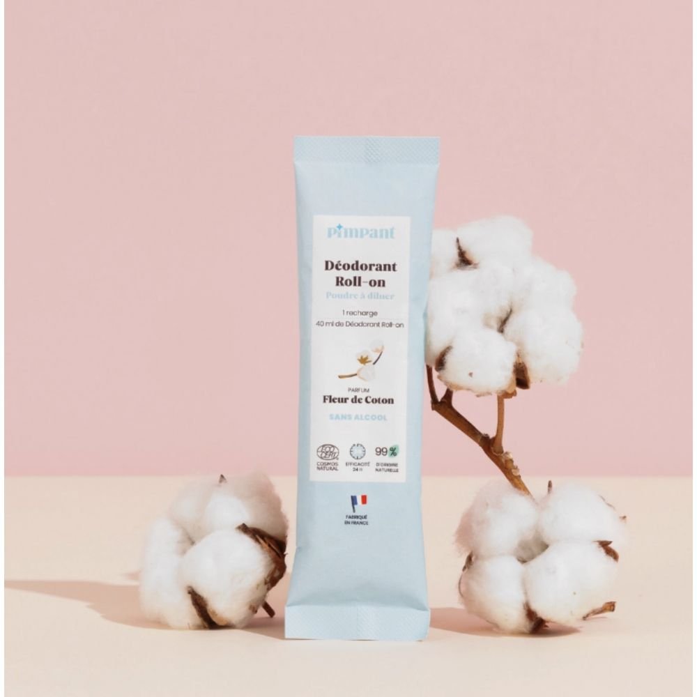 RECHARGE DEODORANT ROLL-ON FLEUR DE COTON