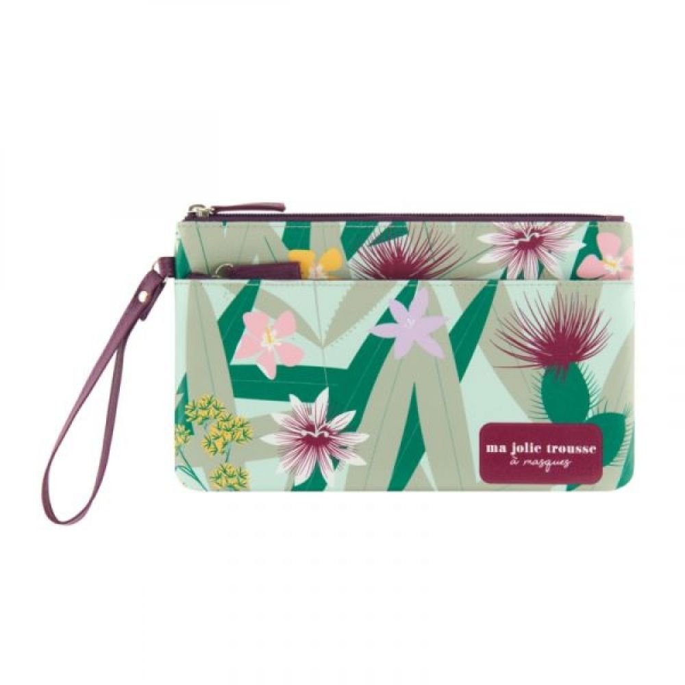 TROUSSE A MASQUES - EMY - FLEURS EXOTIQUES